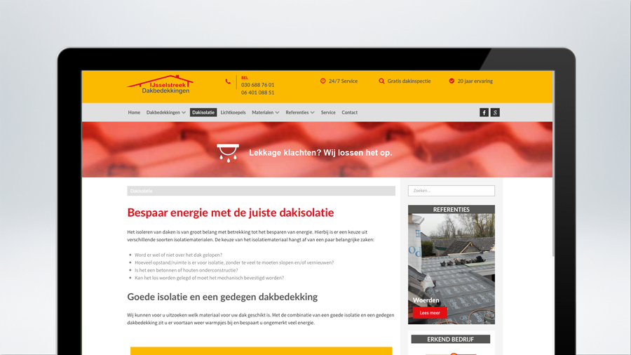 webdesign www ijsselstreekdakbedekkingen nl 02